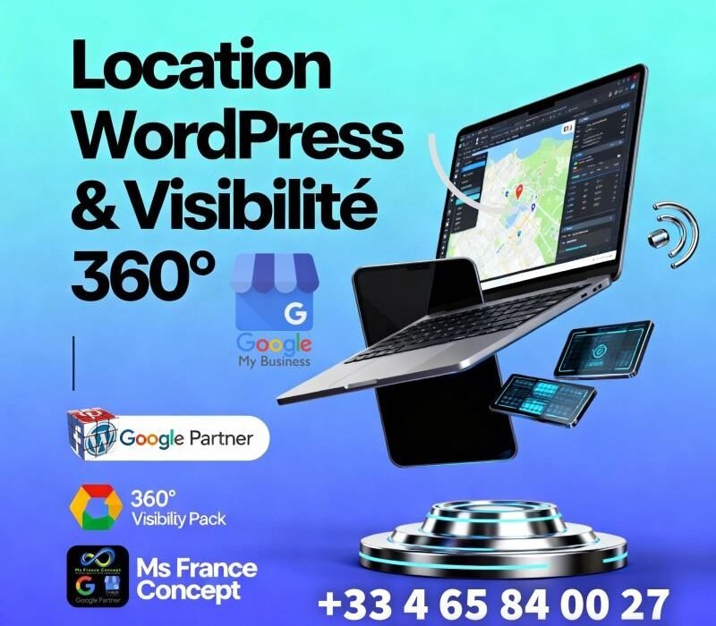 🏆 𝐁𝐨𝐨𝐬𝐭𝐞𝐳 𝐯𝐨𝐭𝐫𝐞 𝐯𝐢𝐬𝐢𝐛𝐢𝐥𝐢𝐭𝐞́ 𝐥𝐨𝐜𝐚𝐥𝐞 𝐞𝐧 𝐭𝐨𝐮𝐭𝐞 𝐬𝐢𝐦𝐩𝐥𝐢𝐜𝐢𝐭𝐞́ ! 🎯 Location de site WordPress clés en main + Pack Visibilité 360° spécial Google à partir de 60,00 € TTC
