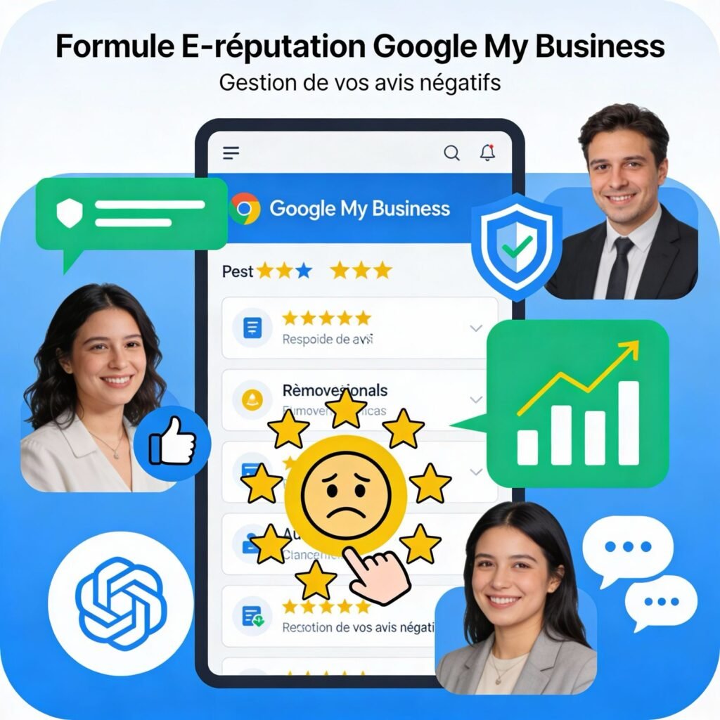 Intervention E-Réputation Google My Business
