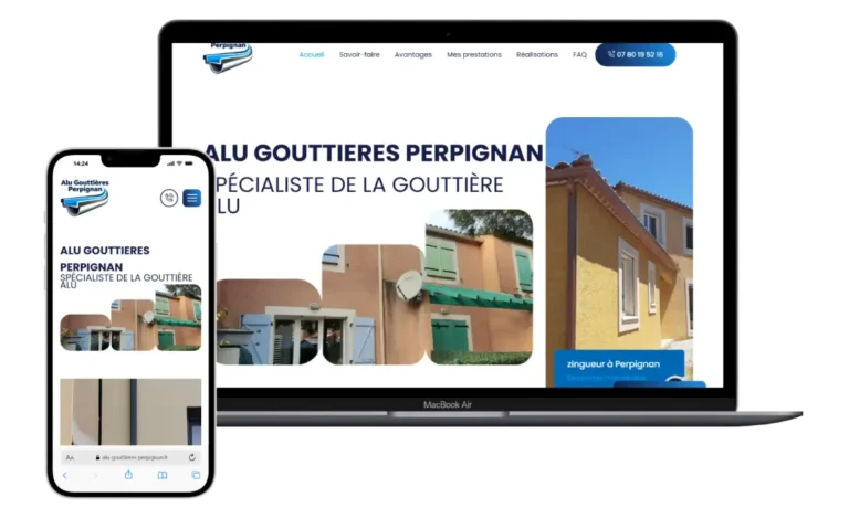 Aperçu de la réalisation Alu Gouttières Perpignan