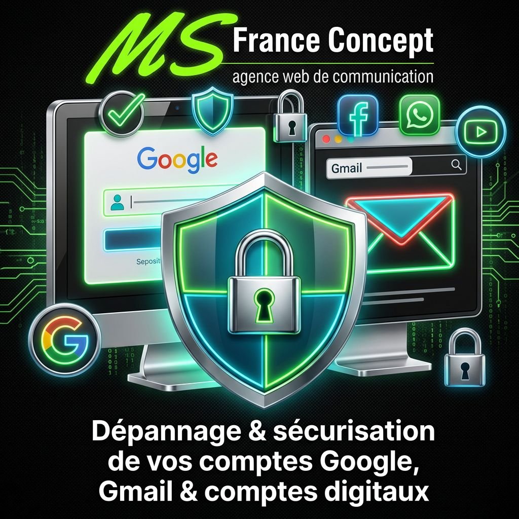 Dépannage et Sécurisation des comptes Google