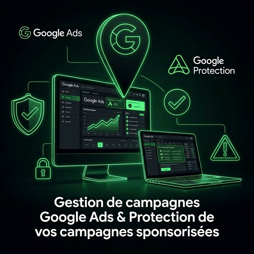 Gestion de Campagne Google ADS ou Protection Google