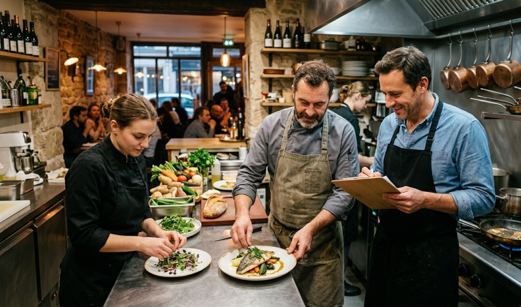 professionnels de la restauration