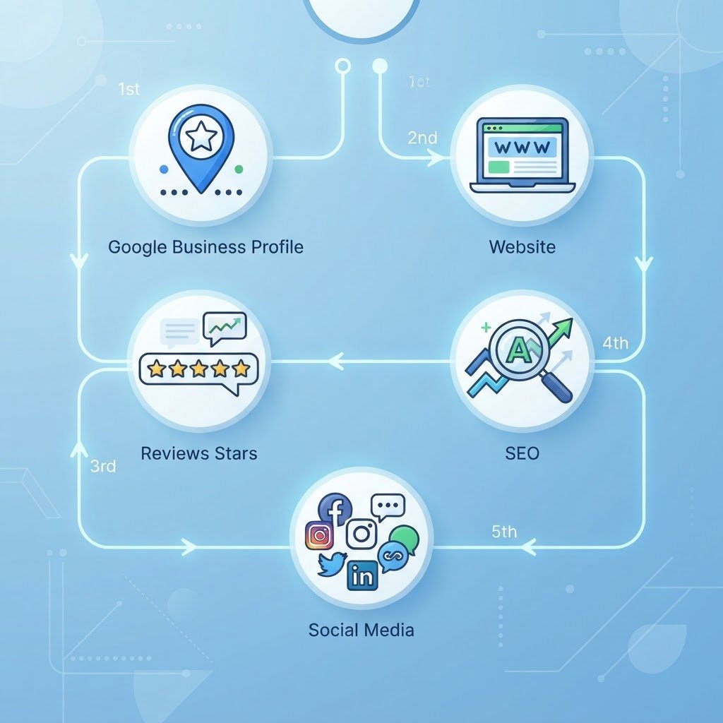 Checklist presence digitale ete checklist SEO Google Business Profile