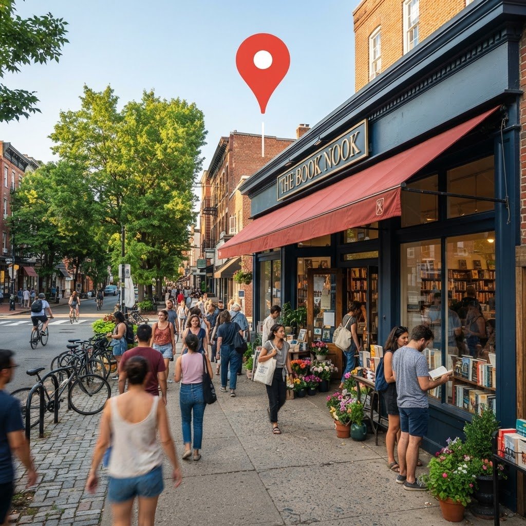 Commerce local prospère en été sur Google Maps - MS France Concept