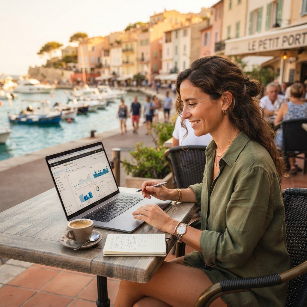 Profiter de l ete pour refaire sa presence digitale - PME au bord de la mer