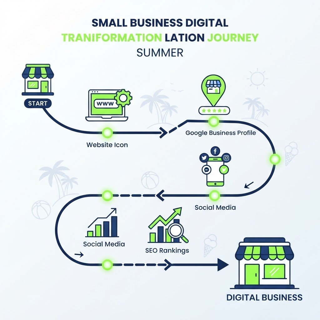 Feuille de route transformation digitale pour PME en été