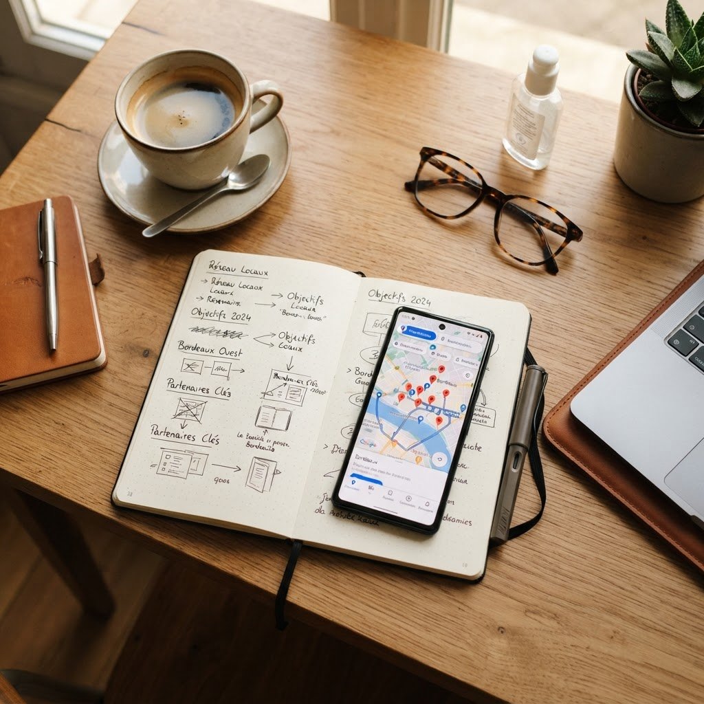 PME locale visible sur Google Maps - référencement local