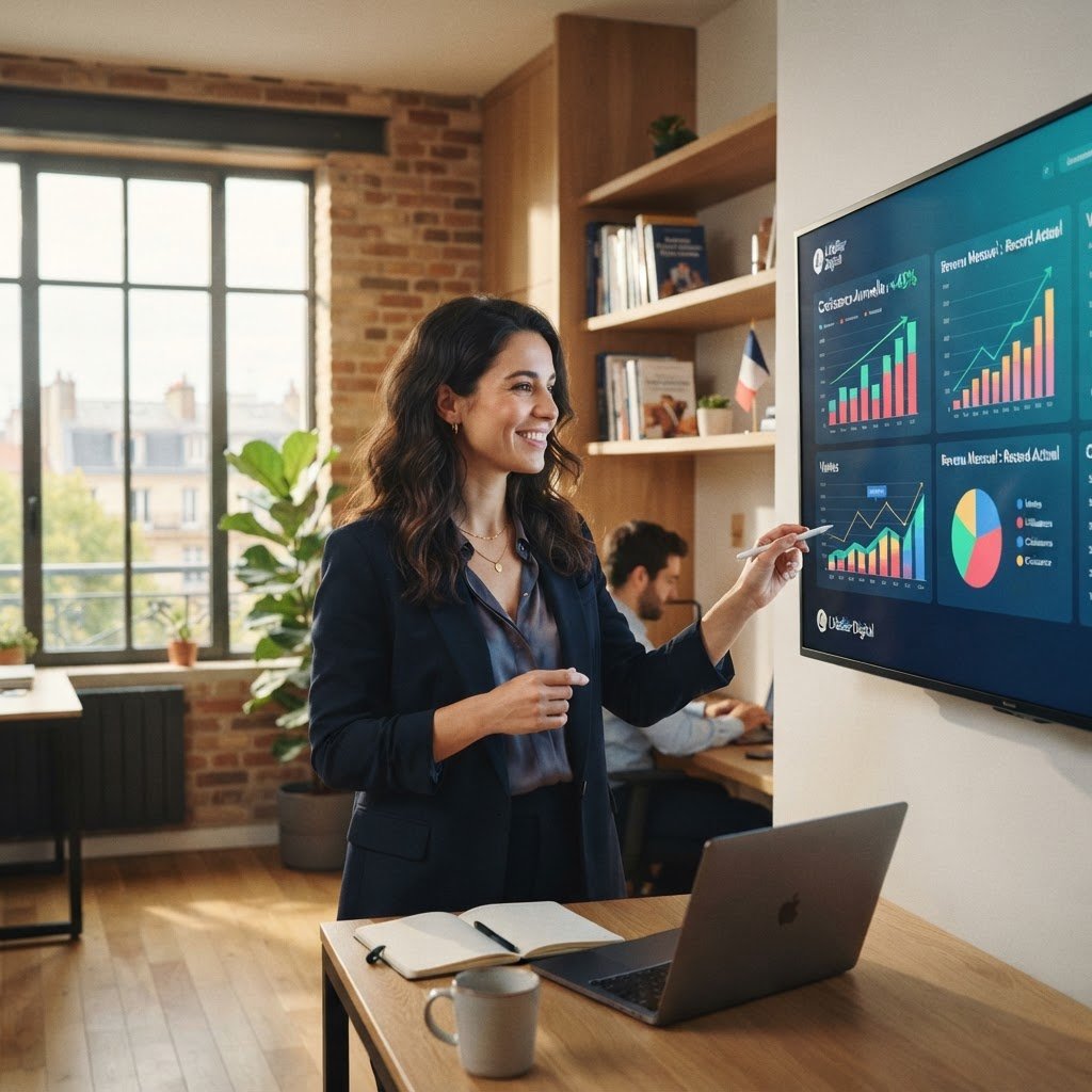 PME francaise preparee pour la rentree 2026 avec tableau de bord digital en croissance