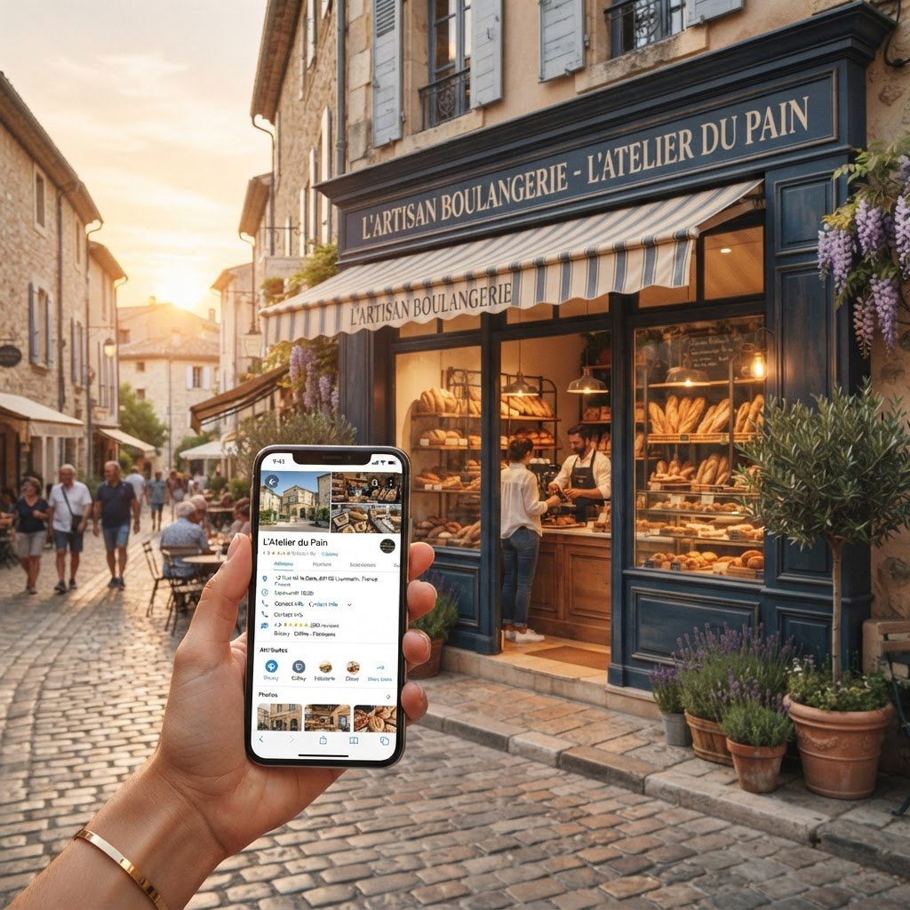 Vitrine PME visible sur Google Maps grace au Google Business Profile