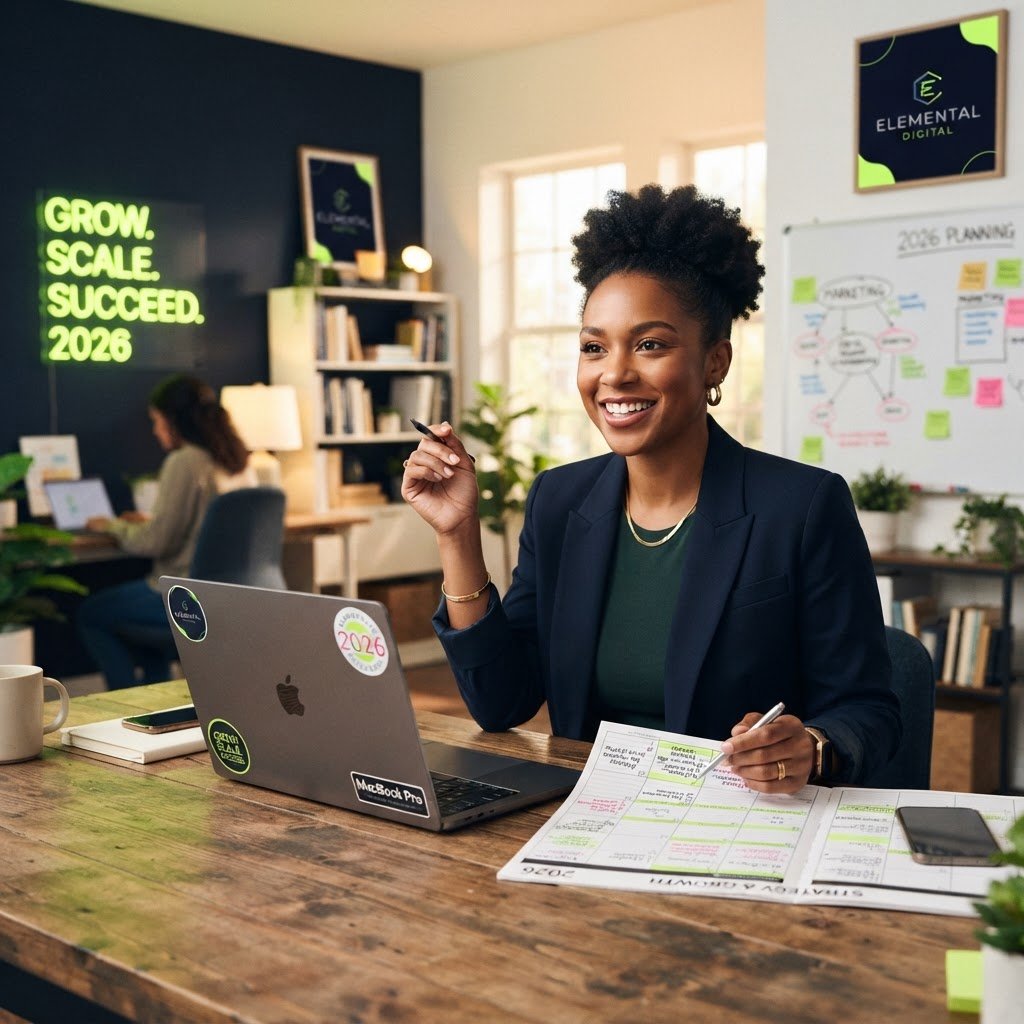 Entrepreneur digital qui prépare sa rentrée 2026 avec stratégie SEO et Google Ads pour dominer son marché