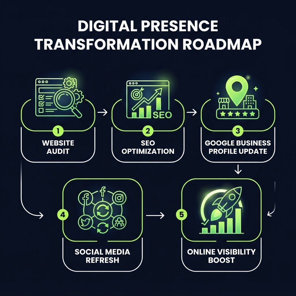 Roadmap en 5 etapes pour transformer sa presence digitale pendant l ete