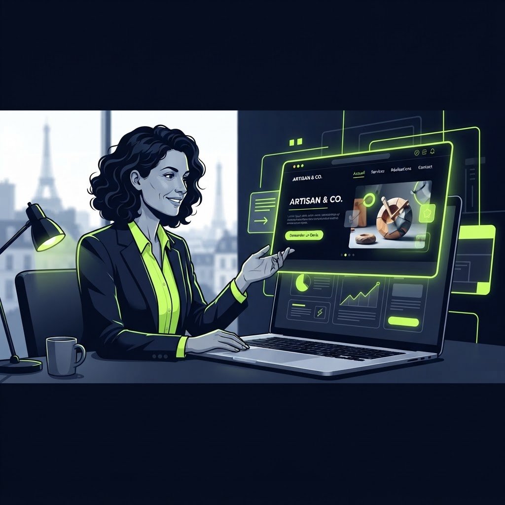 Création d’un site vitrine professionnel pour une PME en 2026