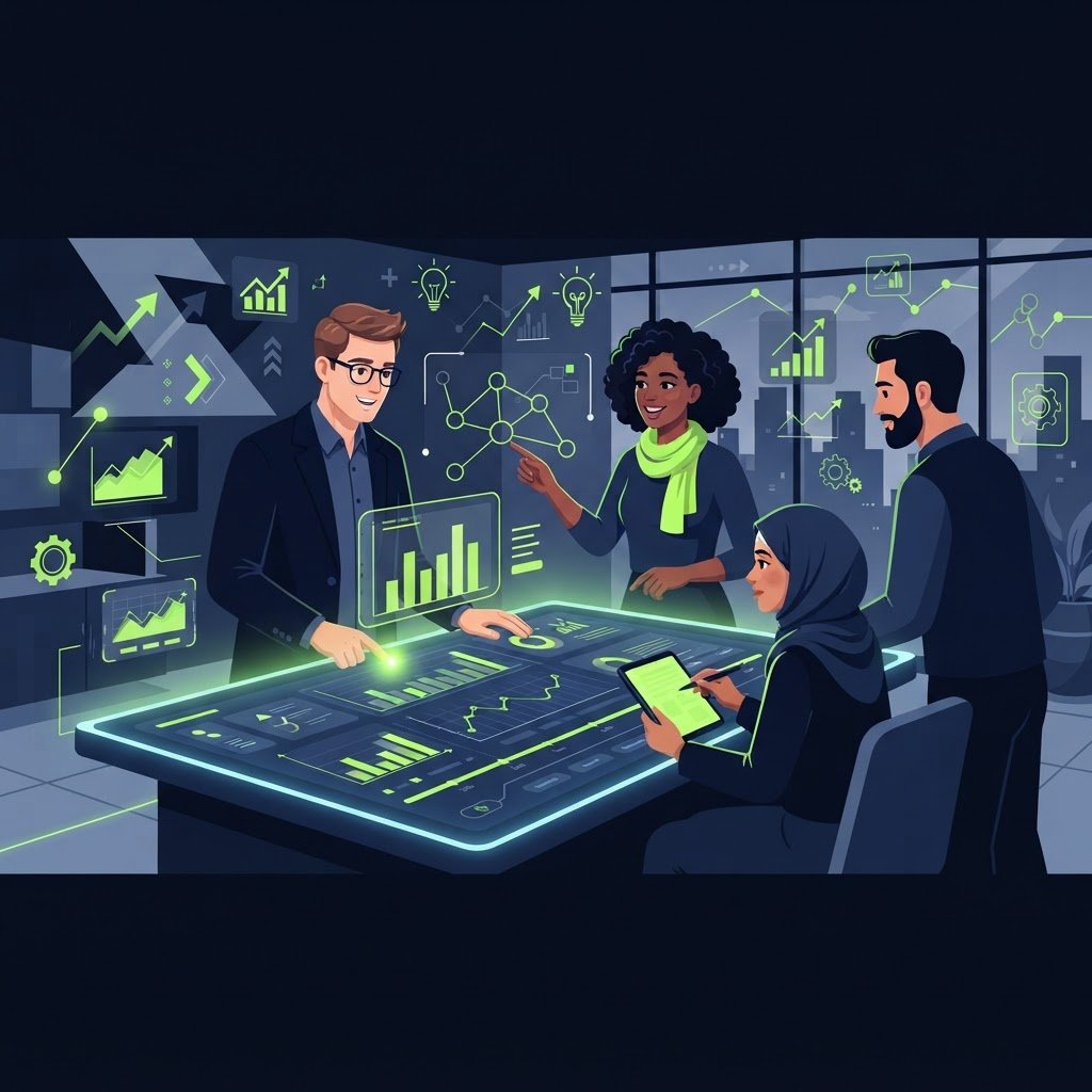 Collaboration d'équipe et succès digital - Ms France Concept