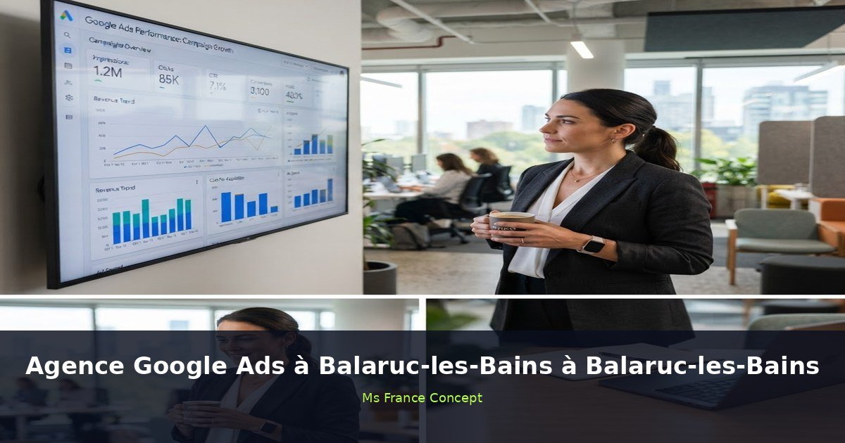Agence Google Ads à Balaruc-les-Bains à Balaruc-les-Bains — Ms France Concept 2026