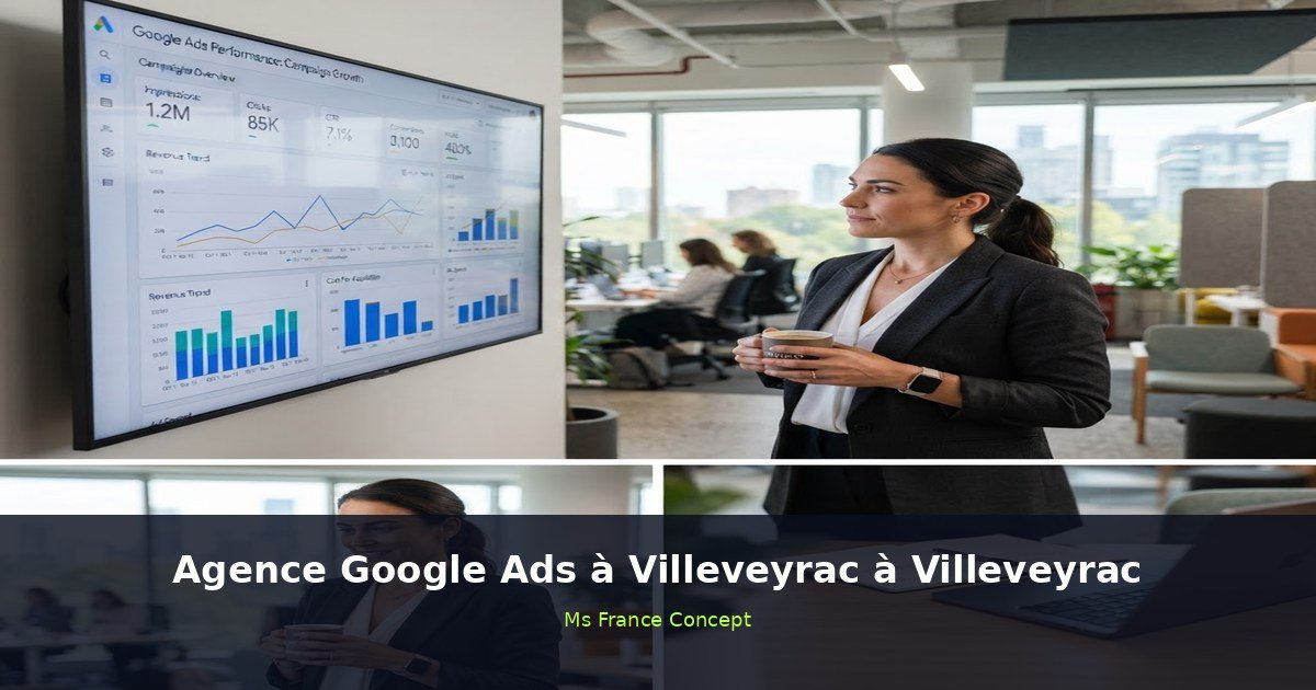 Agence Google Ads à Villeveyrac à Villeveyrac — Ms France Concept 2026