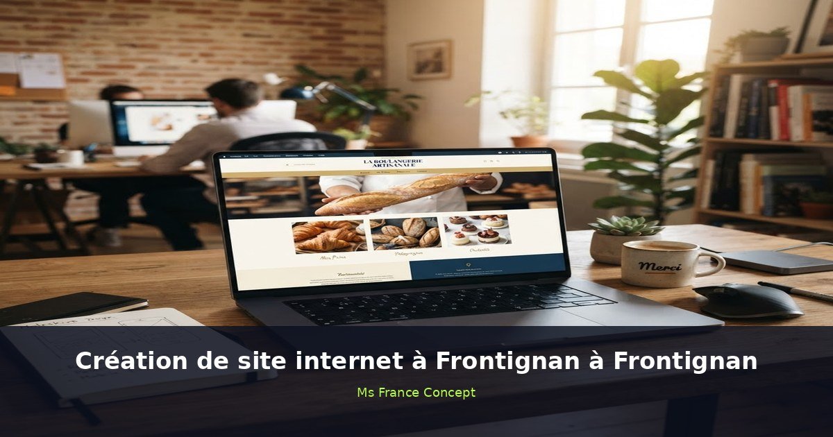 Création de site internet à Frontignan à Frontignan — Ms France Concept 2026