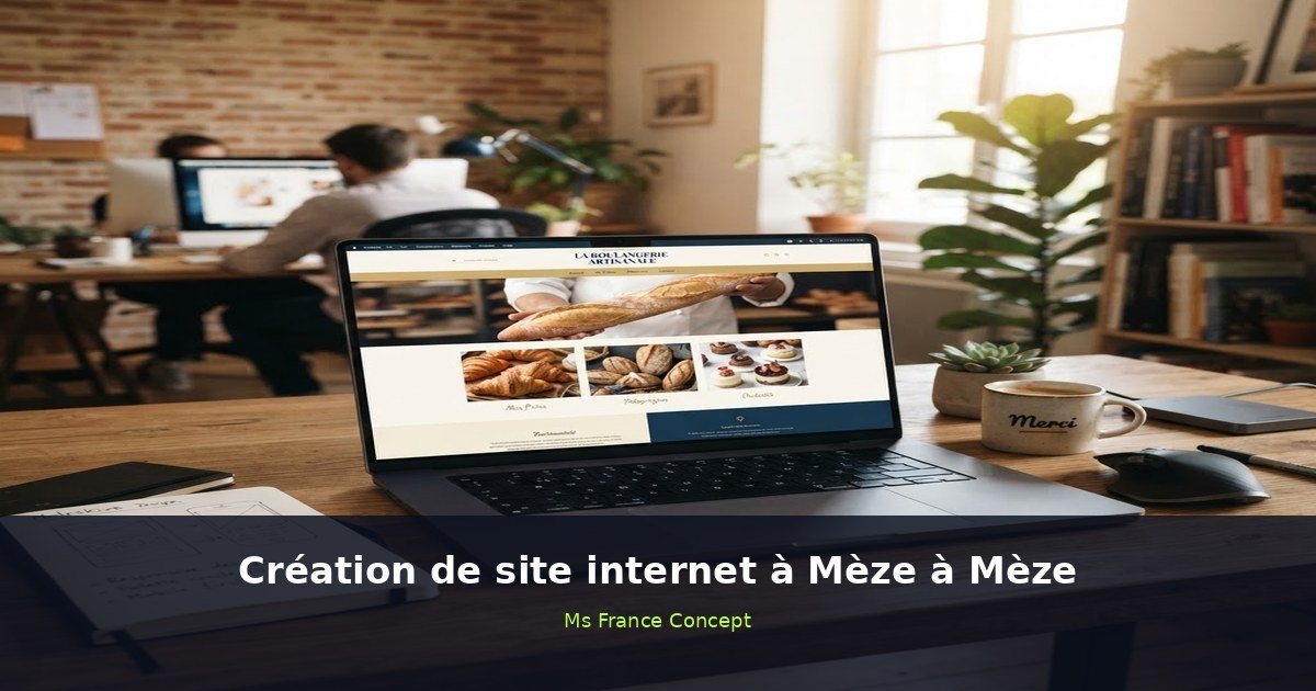 Création de site internet à Mèze à Mèze — Ms France Concept 2026