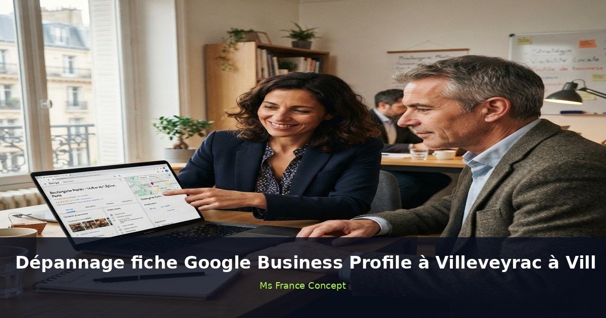 Dépannage fiche Google Business Profile à Villeveyrac à Villeveyrac — Ms France Concept 2026