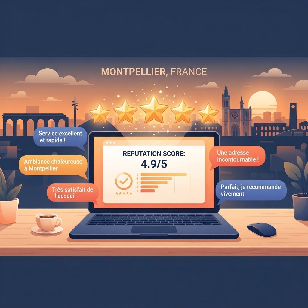 Avis Google et e-réputation des entreprises de Montpellier
