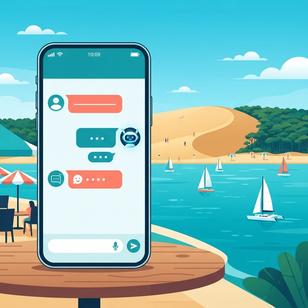 Chatbot IA à Arcachon par MS France Concept