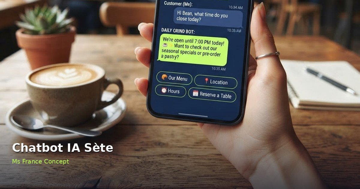 Chatbot IA Sète : Assistant Intelligent pour les TPE du Bassin de Thau