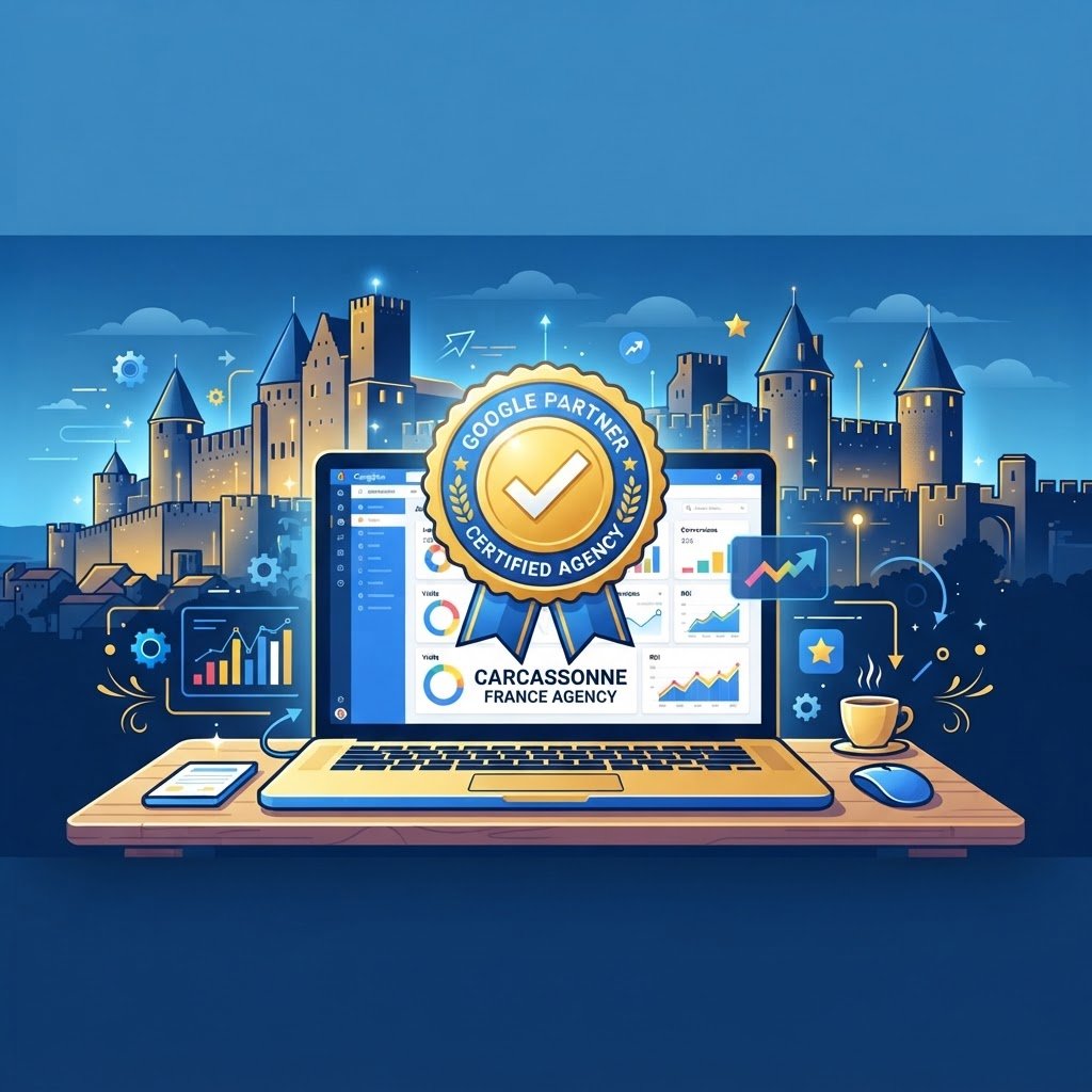 Agence Google Partner à Carcassonne : certification et résultats