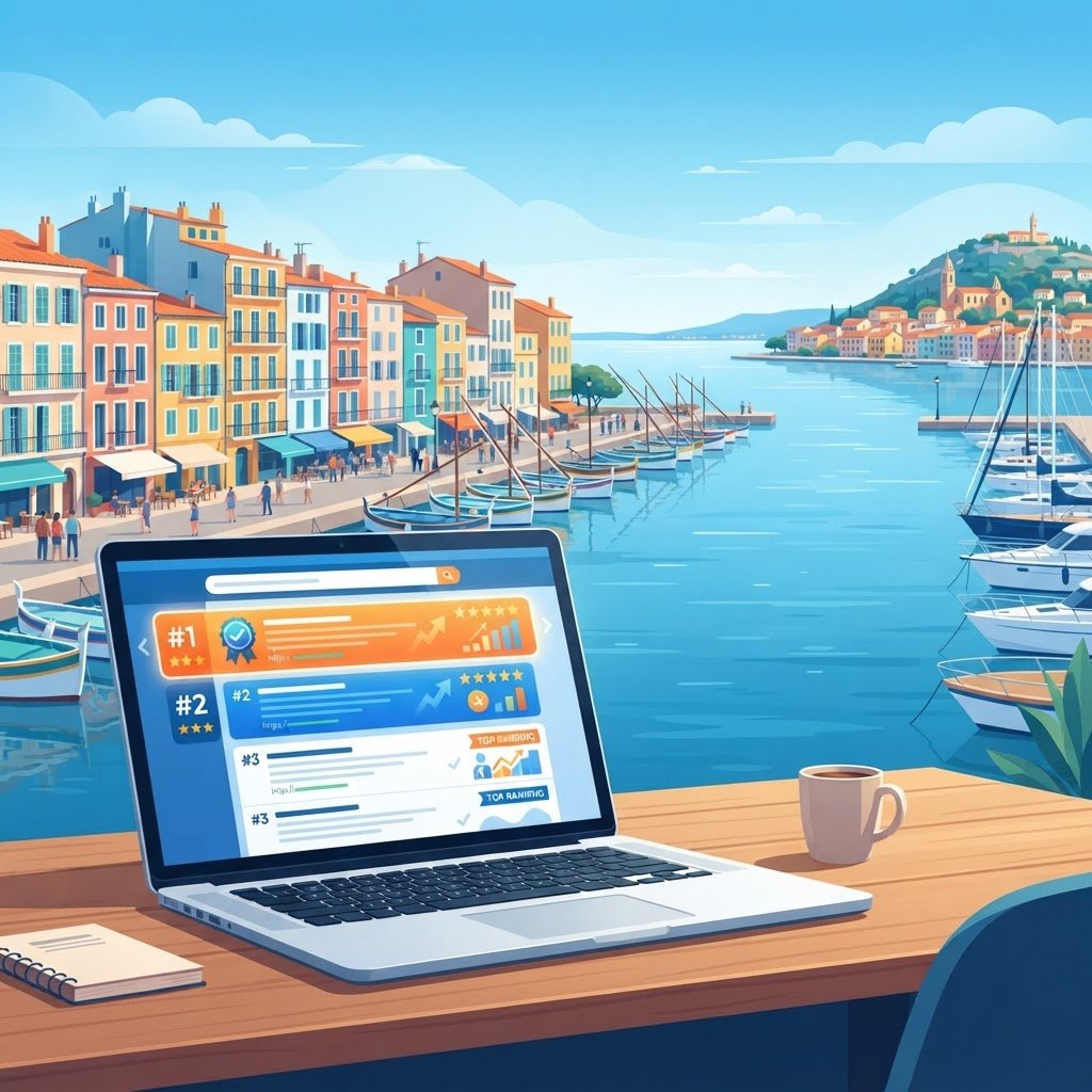 Référencement local à Sète par MS France Concept